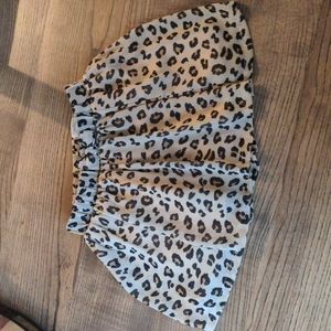 Euc leopard skort